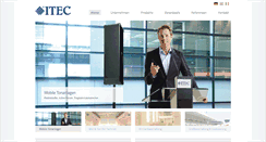 Desktop Screenshot of itec-audio.com